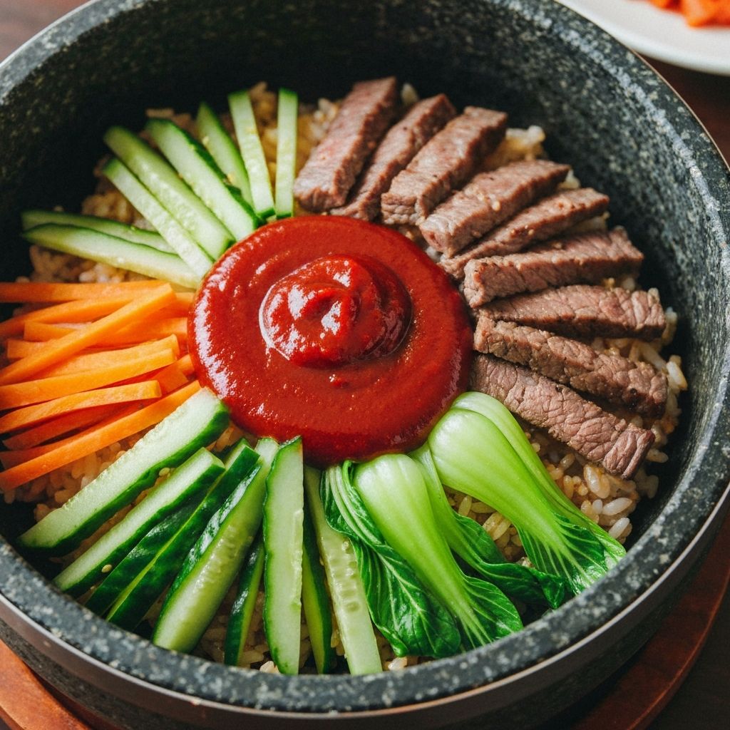 Korean bibimbap